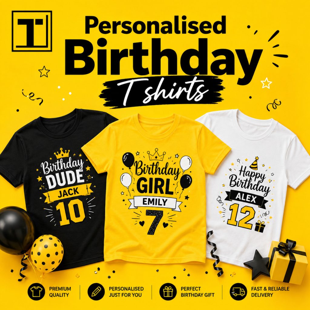 Personalised Birthday T shirts