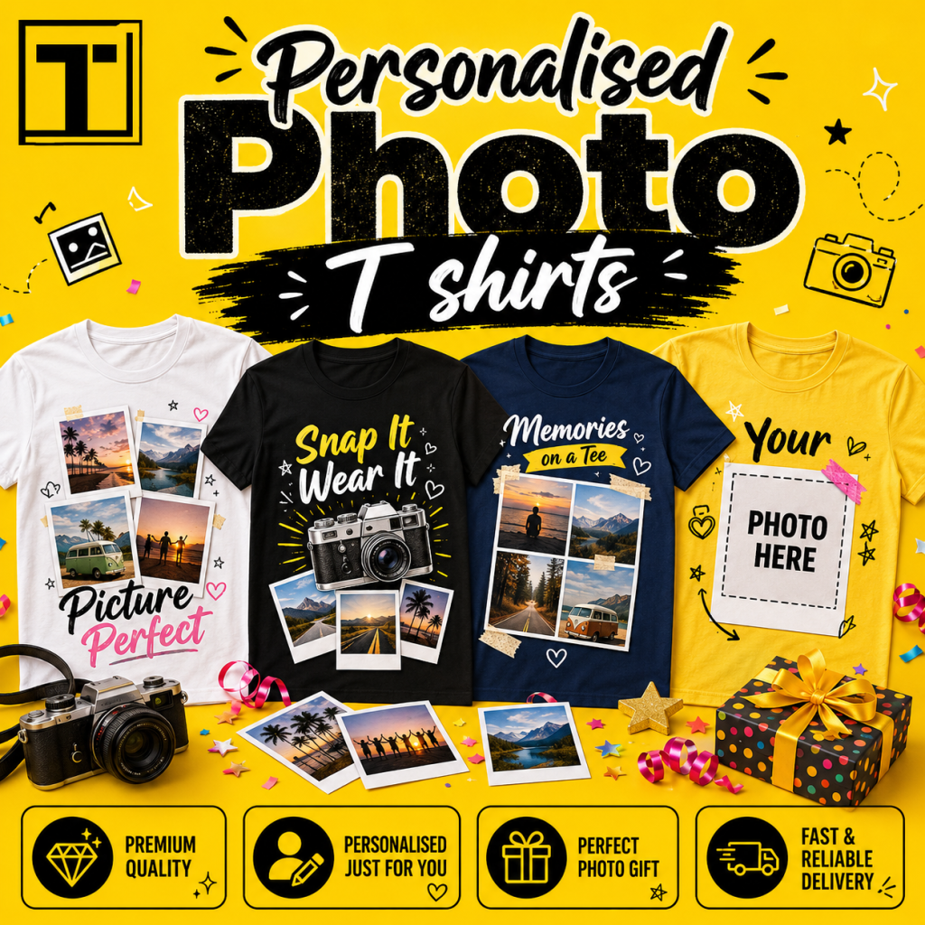 Personalised Photo T shirts​.