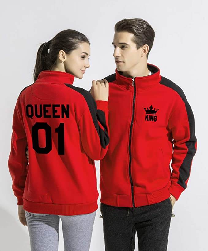 Premium Quality personalised jacket red