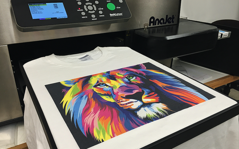 DTG printing TLOT