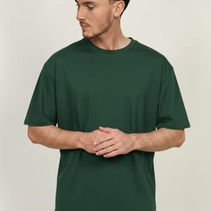 Green Oversize T Shirt Printing