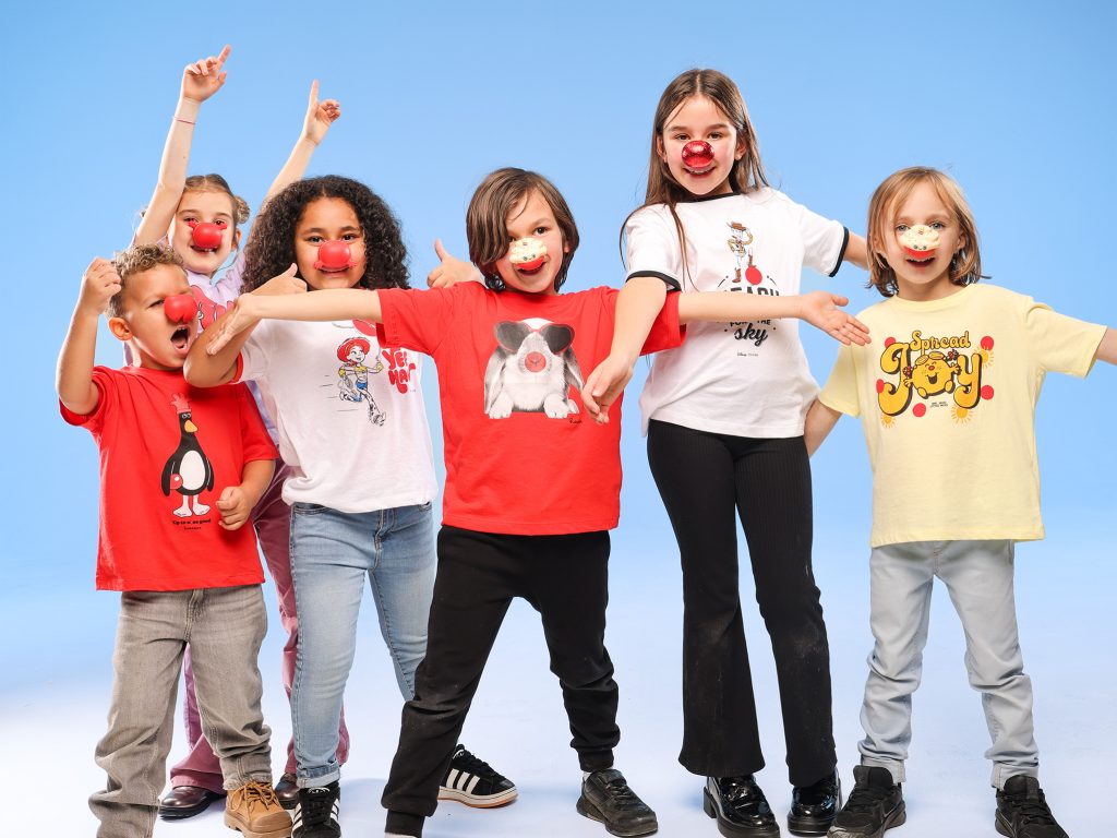 Personalised Red Nose Day T shirts