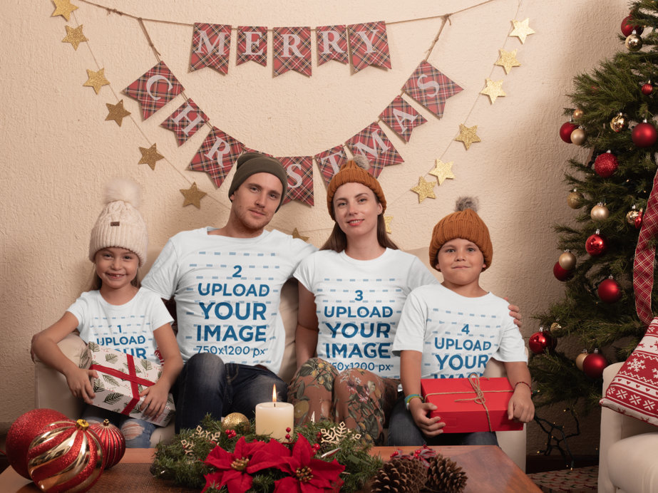 Personalised XMAS T shirts